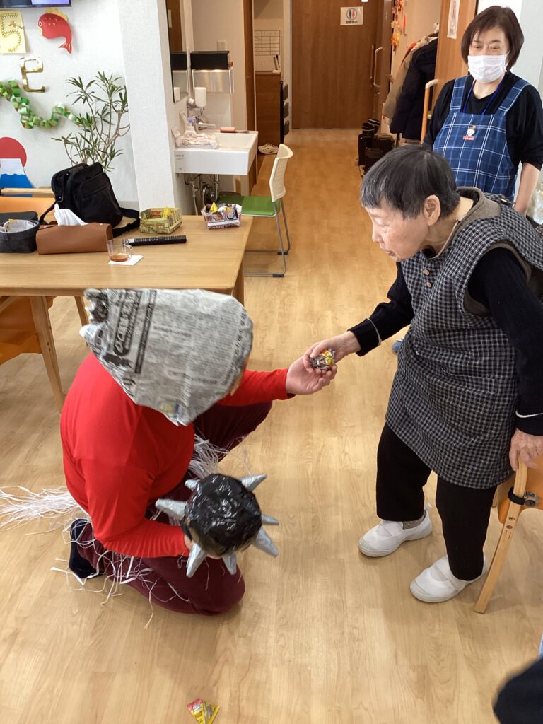 鬼と仲直り