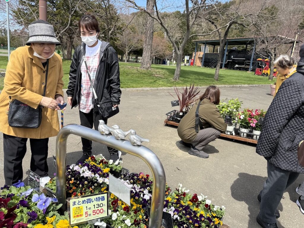 お花見4